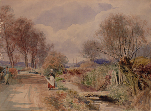 Coming from Broken Bridges, looking west by Young, Edwin