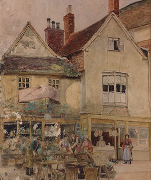 The Fish Row by Young, Edwin