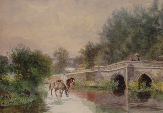 Milford Bridge by Young, Edwin