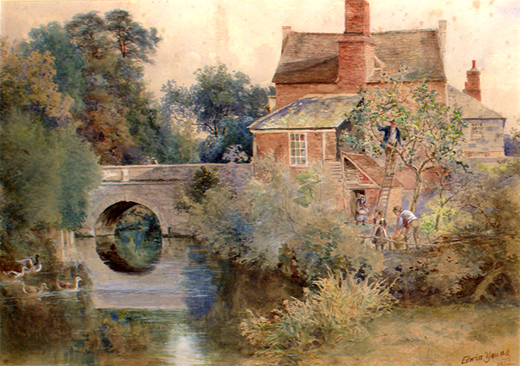 A Day's Play by Young, Edwin